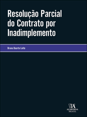 cover image of Resolução parcial do contrato por inadimplemento